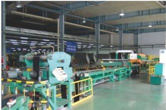 4.Small Angle Steel cord cutting line of Slovakia