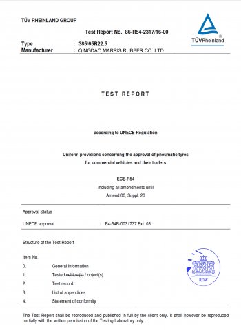 Europe ECE certificate